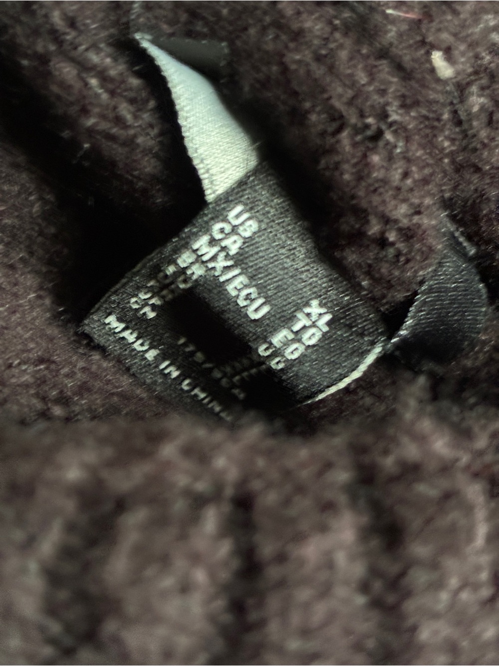 Forever 21 Cable Knit Turtleneck Sweater Dress Dark Charcoal Gray XL - Picture 5 of 5